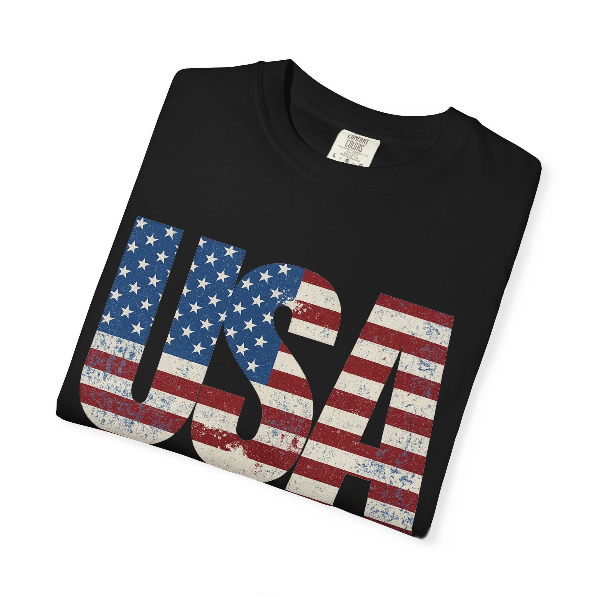 T-Shirt USA Anniversary  - of Unisex Garment-Dyed T-shirt