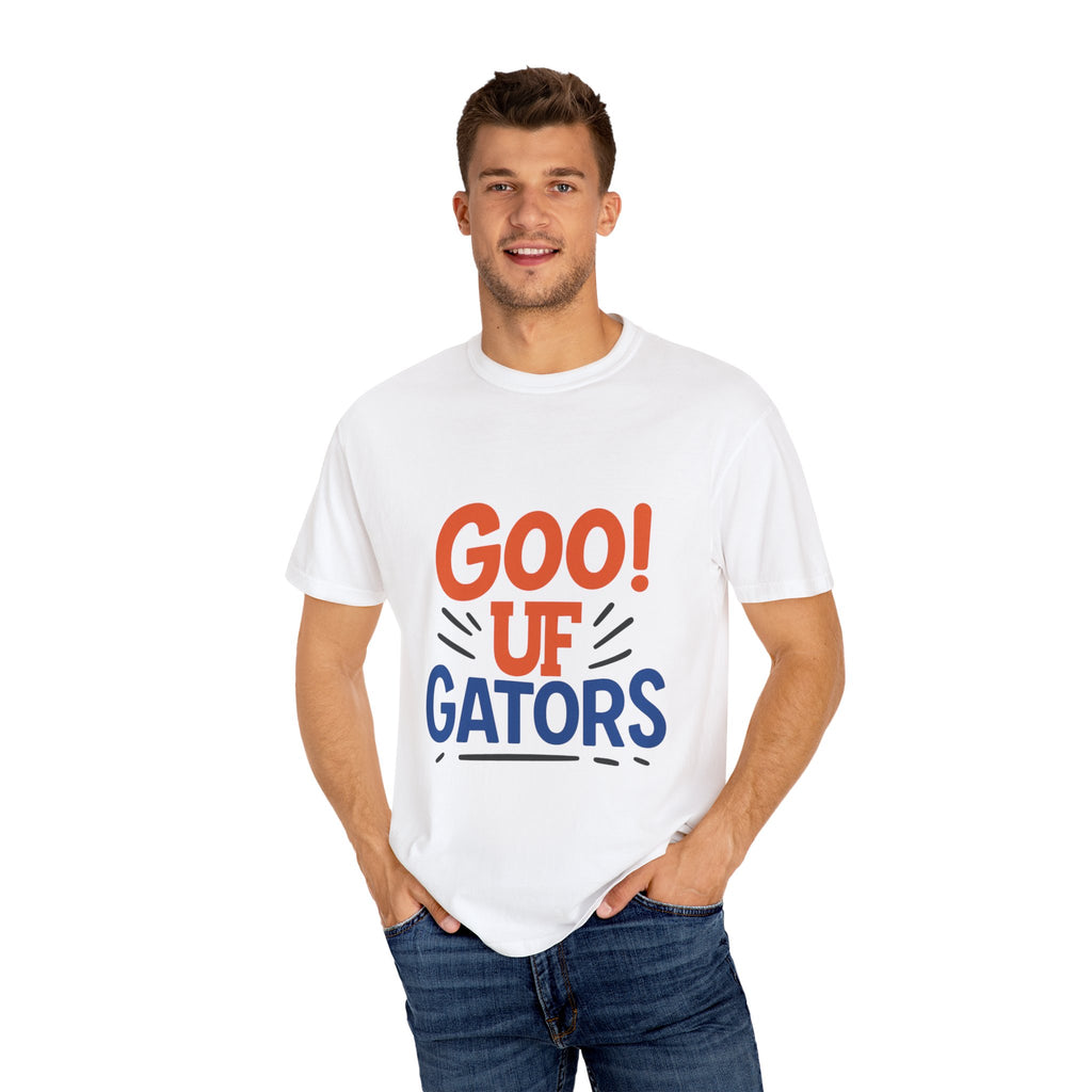 T-Shirt — "GOGO UF " Retro Campus Spirit Tee