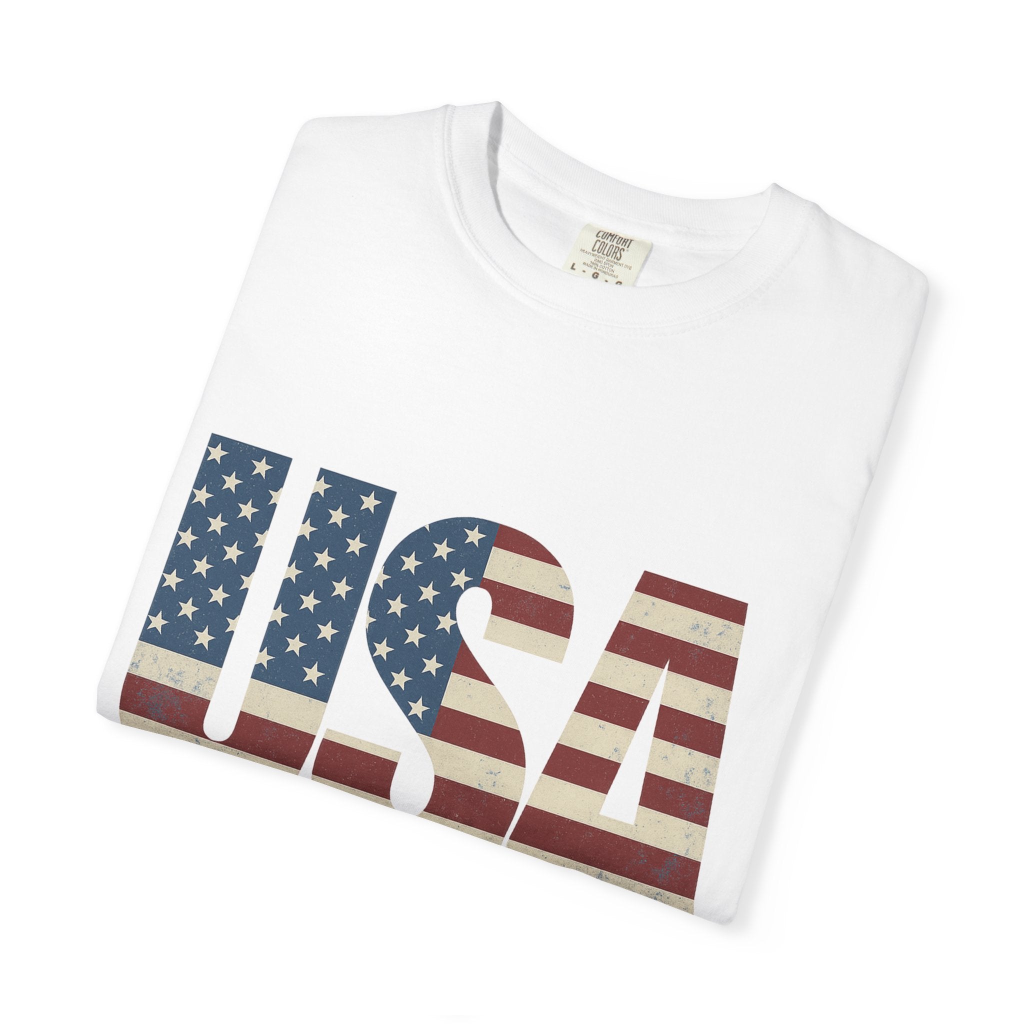 T-Shirt  USA 200 Anniversary  - of Unisex Garment-Dyed T-shirt