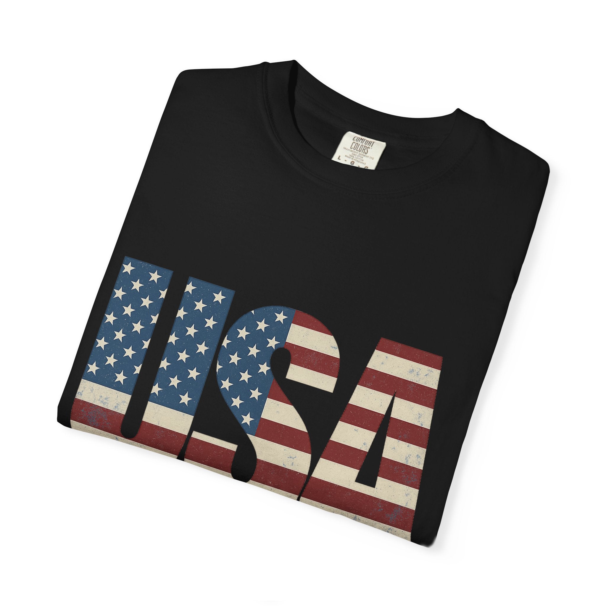T-Shirt  USA 200 Anniversary  - of Unisex Garment-Dyed T-shirt