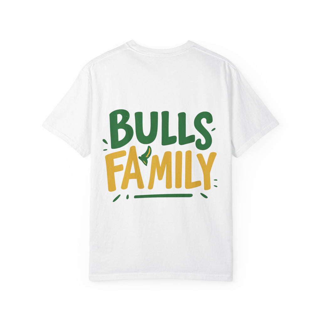 T-Shirt — "Bulls Family" Retro Campus Spirit Tee