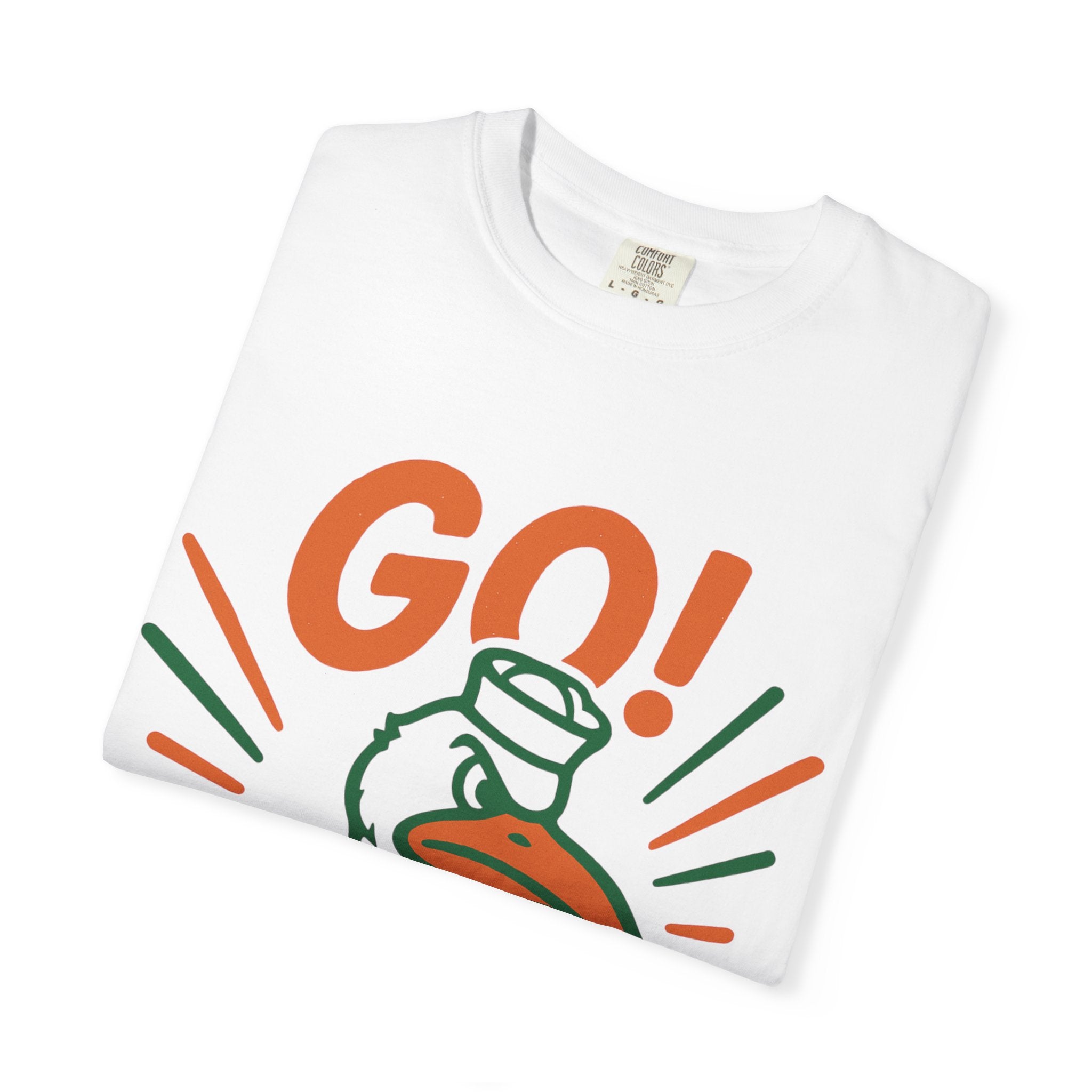 T-Shirt — "Goo! Huricane Miami" Retro Campus Spirit Tee