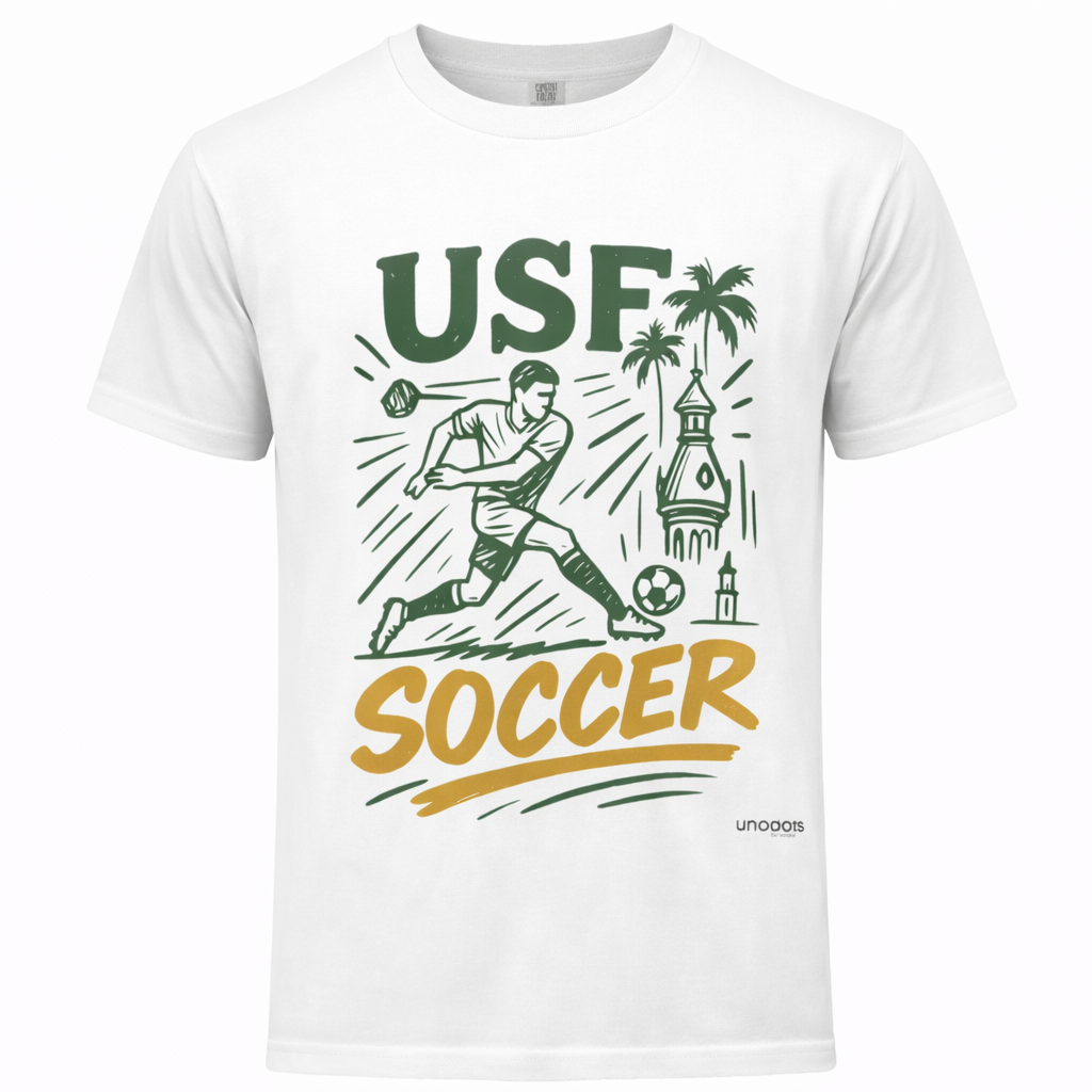 T-Shirt — "USF Soccer " Spirit Tee