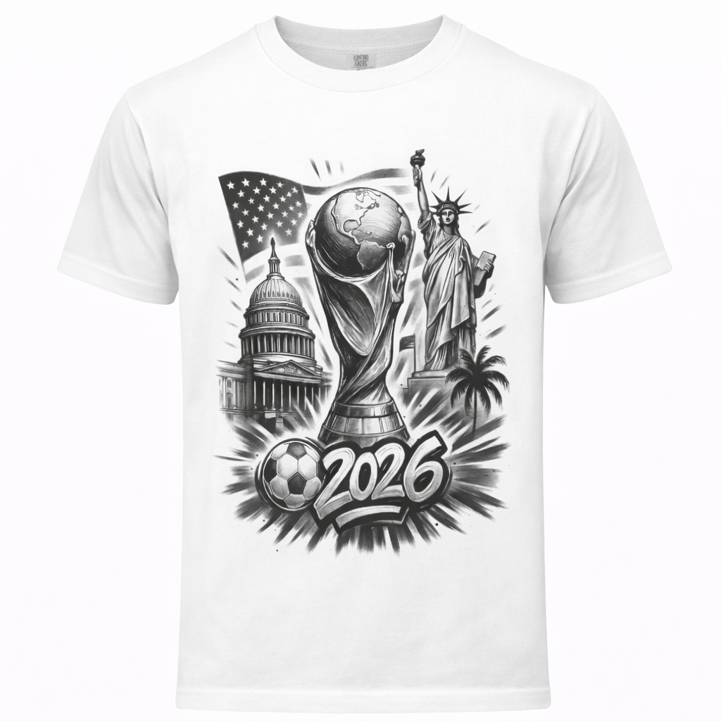 T-Shirt — "WC USA 2026" Spirit Tee