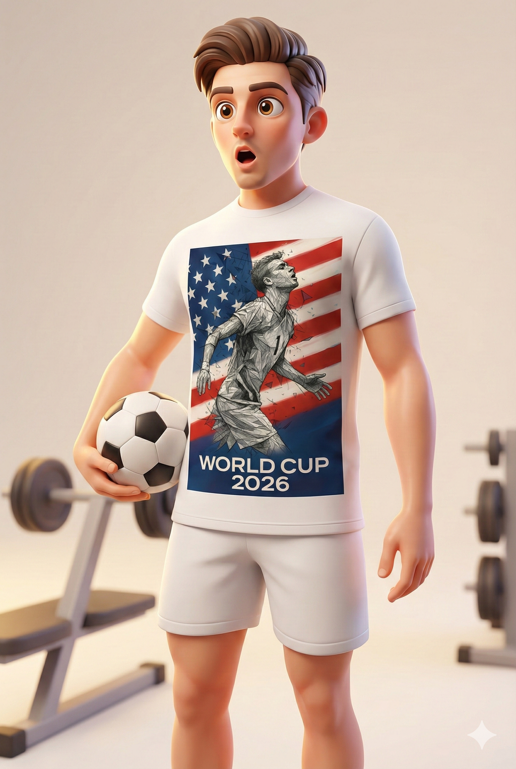 USA WorldCup T-Shirt -  Spirit Tee Personalized
