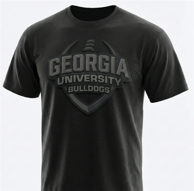Georgia Football Fan T-Shirt - Black edition