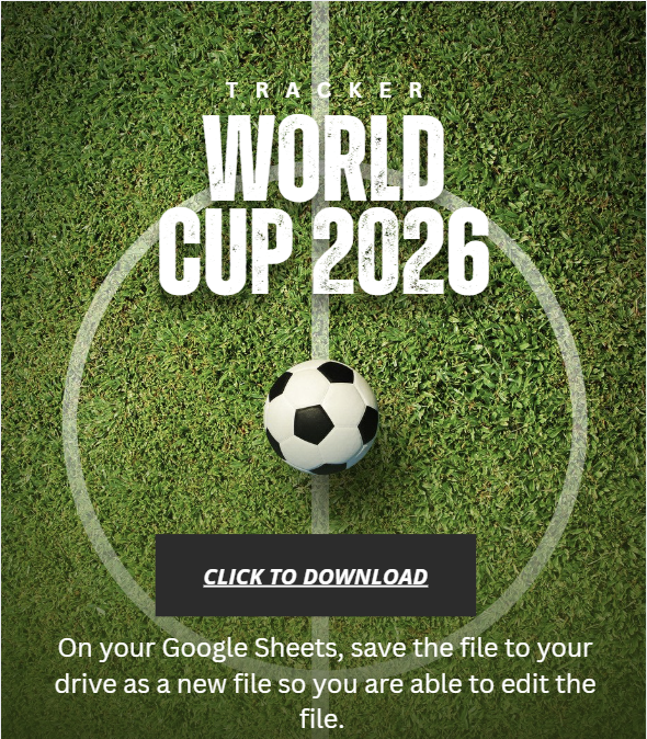 ⚽ FIFA World Cup 2026 Printable Tracker Bracket | Tournament Wall Chart PDF | Instant Digital Download ⚽