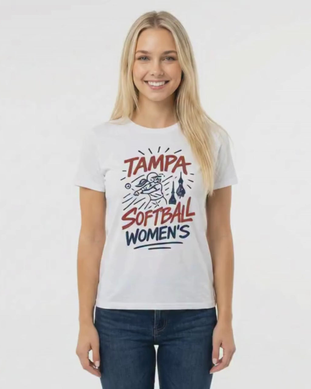 T-Shirt — "UT Woman Softball" Spirit Tee