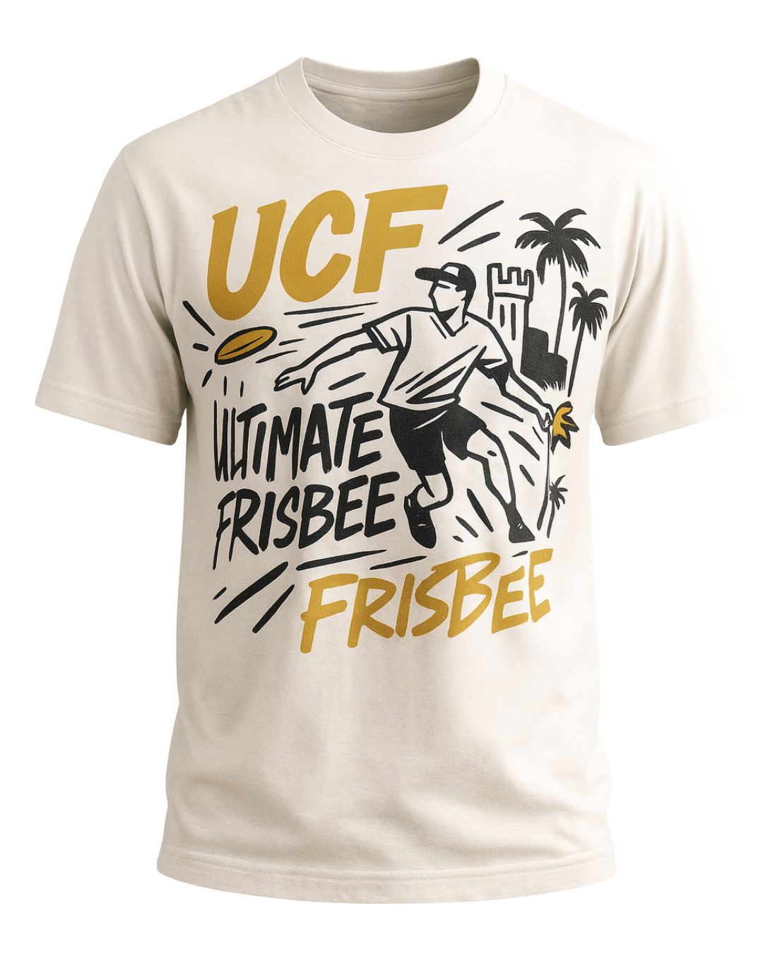 T-Shirt — "UCF Frisbee " Spirit Tee